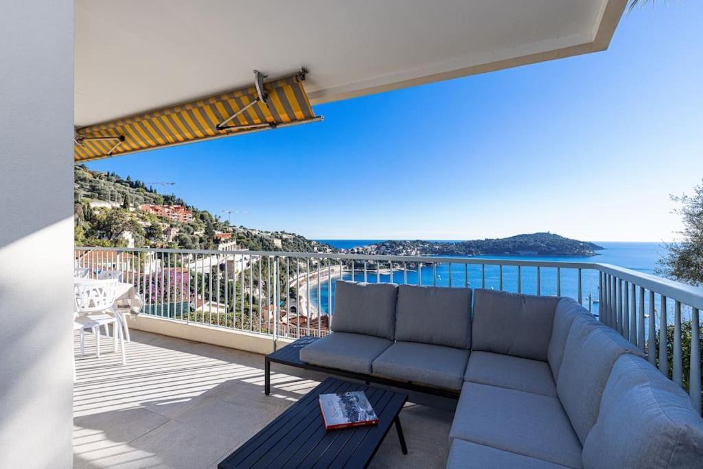 Villefranche Sur Mer:Appartement-Villa, Vue Mer, Jardin, Parking. Екстериор снимка