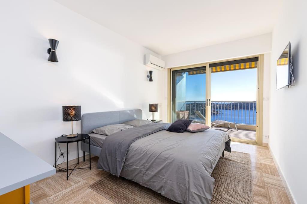 Villefranche Sur Mer:Appartement-Villa, Vue Mer, Jardin, Parking. Екстериор снимка